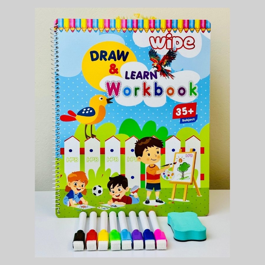 Wipe Draw & Learn Workbook