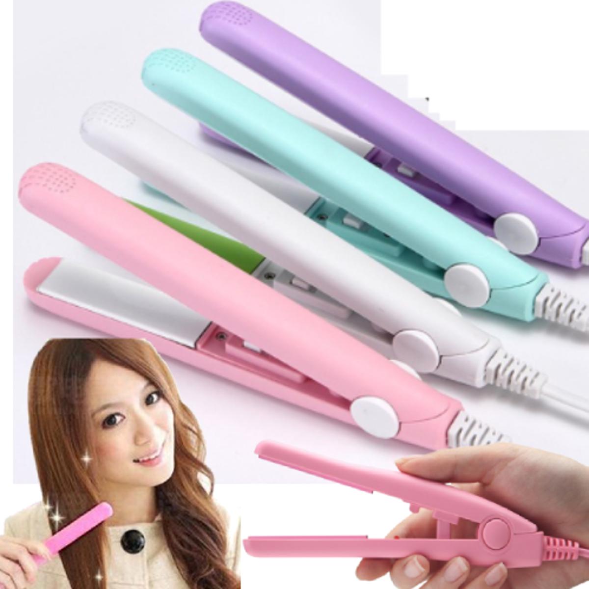 Mini Hair Straightener And Curler