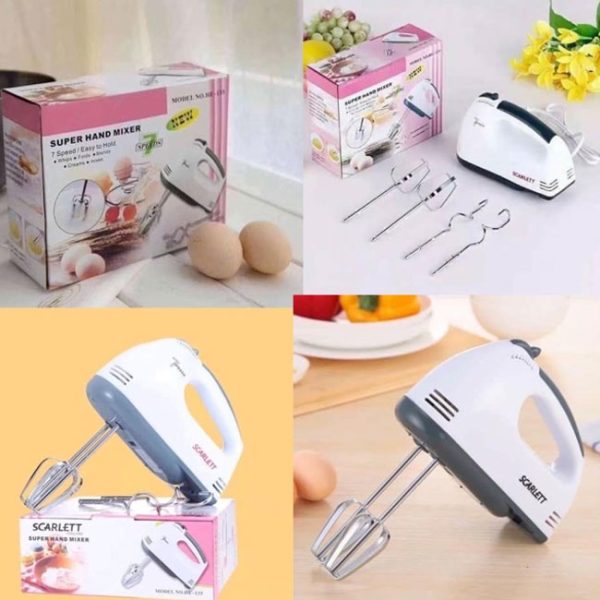 Scarlett HE-133 Super Hand Mixer and Egg Beater