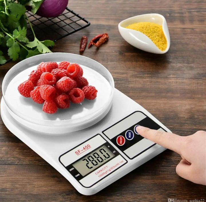 10 Kgs Weight Measure Spices Vegetable Liquids, Digital Kitchen Scale - Weight Machine Digital- weight machine digital metre