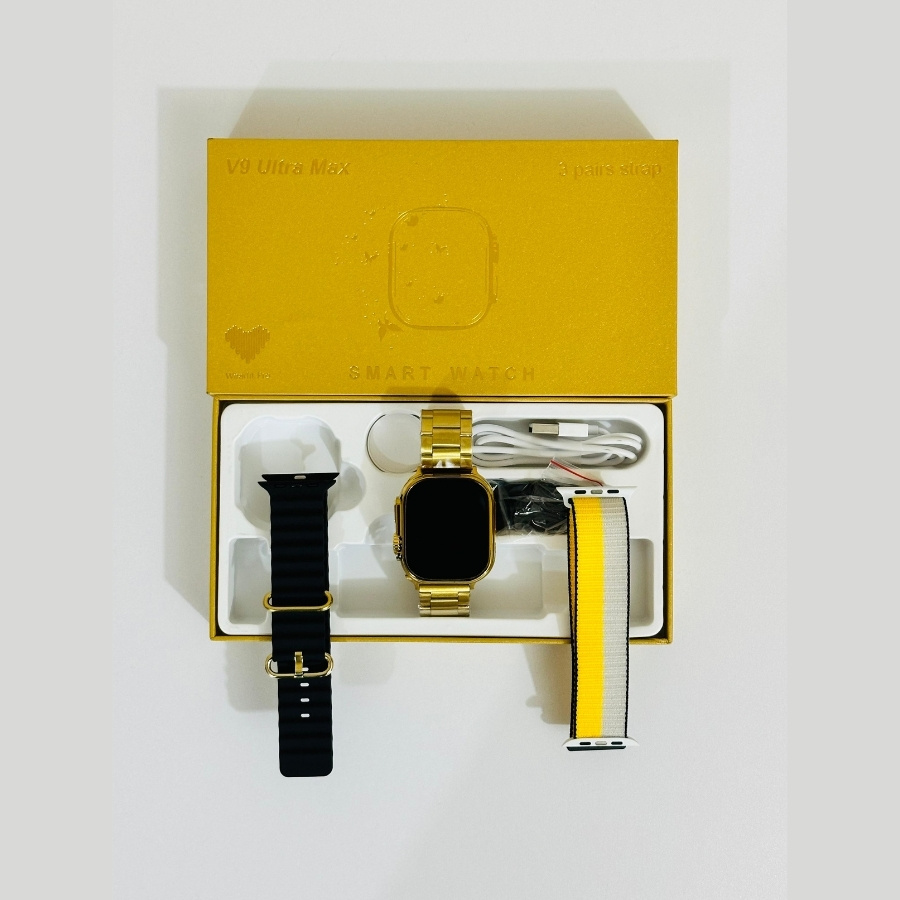 V9 Ultra Max Smartwatch HD AMOLED Display