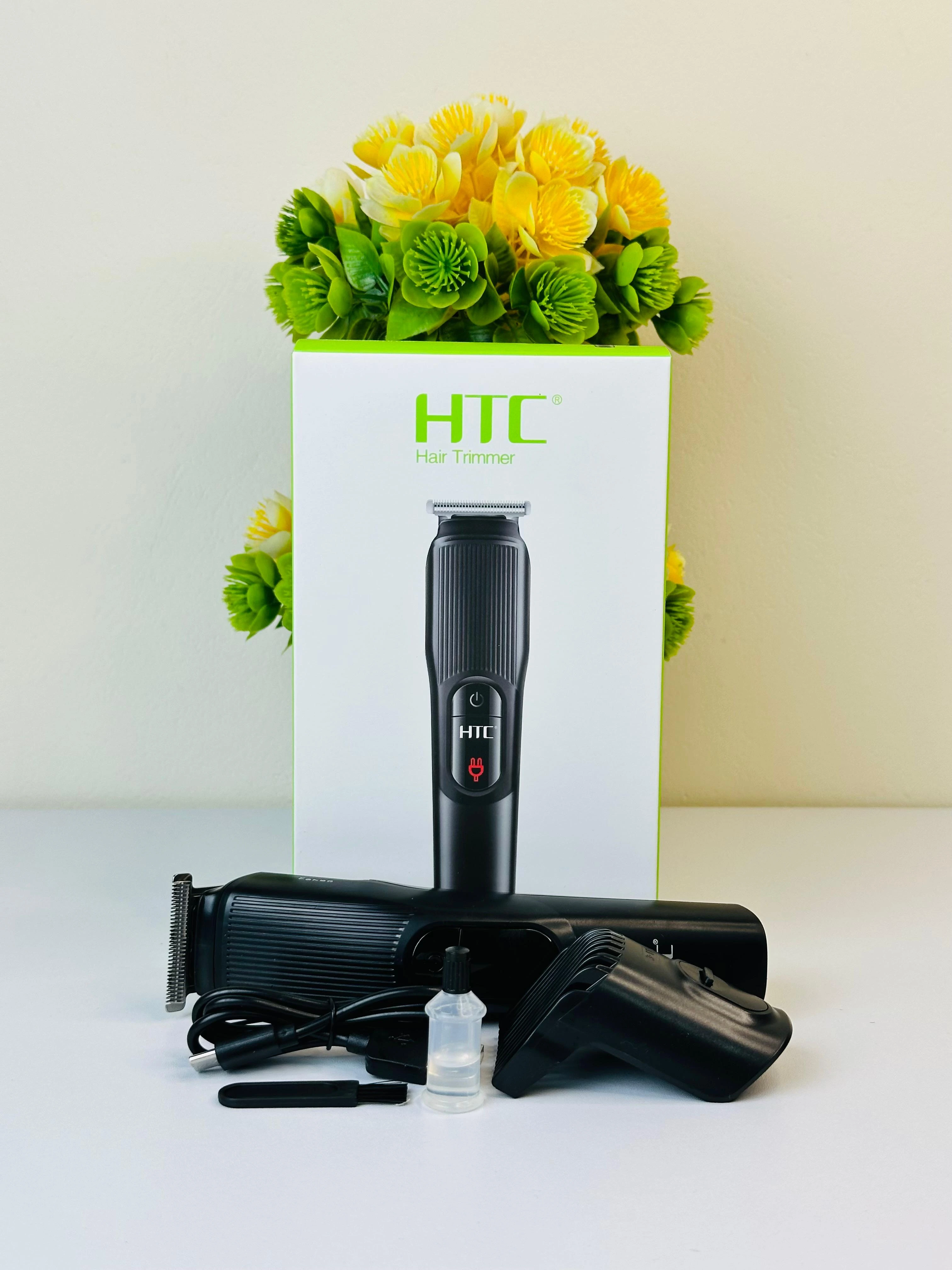 HTC AT-519 Lithium battery home use hair trimmer Indicator light powerful hair cutting machine
